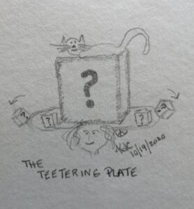 Read more about the article The Teetering Plate ~ by Katrina Curtiss 10/19/2020