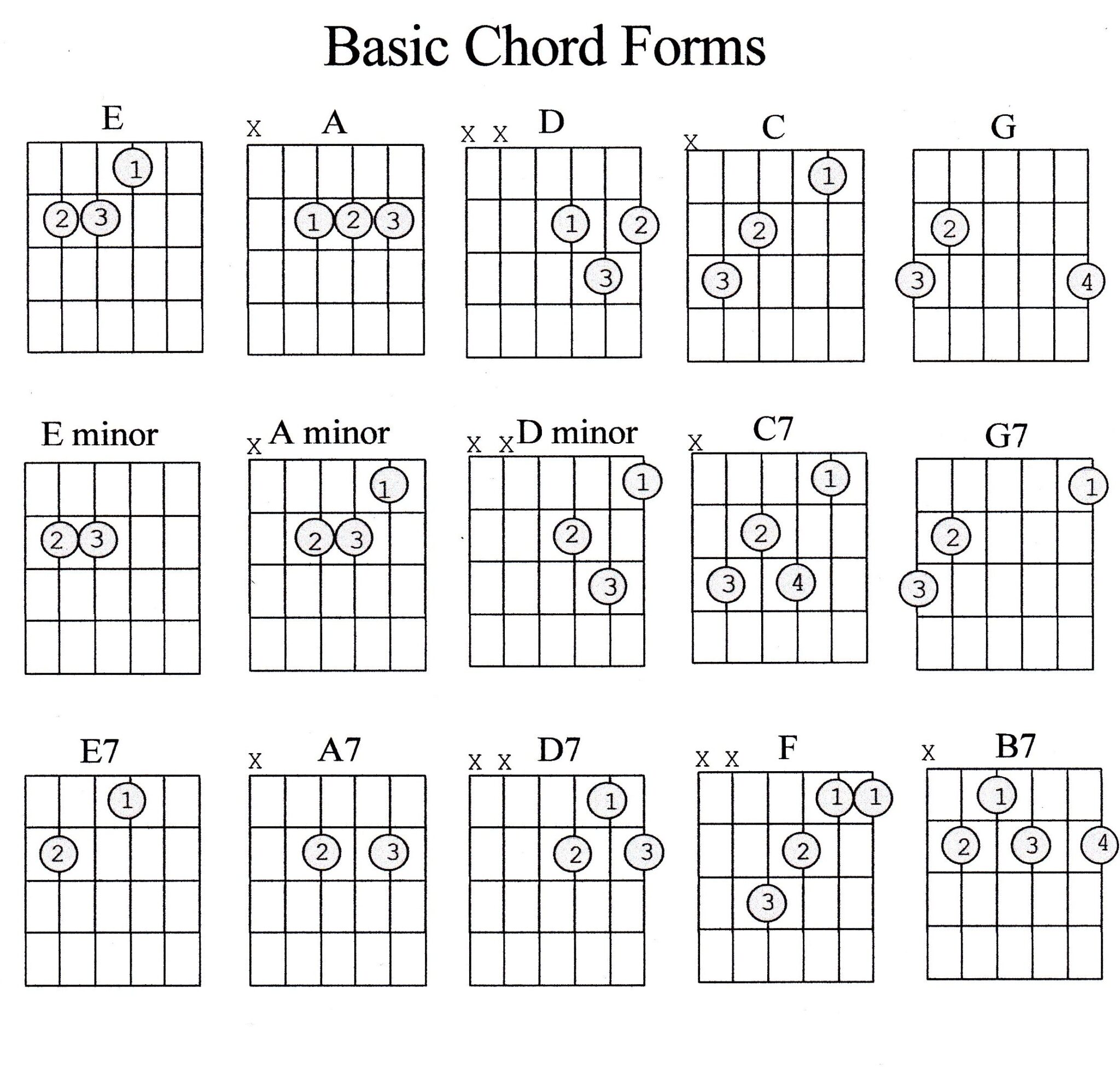 Guitar Theory ~ Musical Alphabet/Chromatic Scale/Chords - Katrina Curtiss